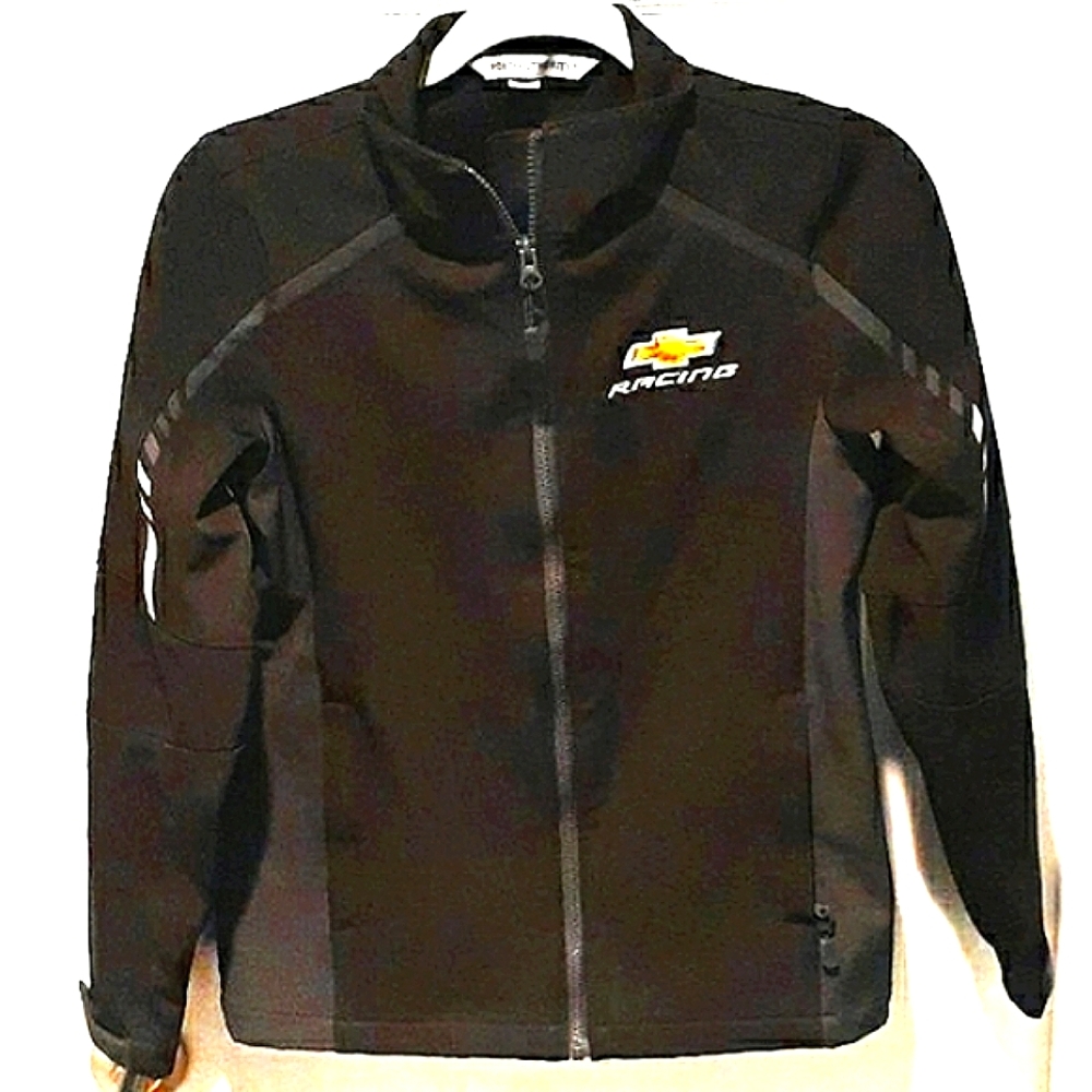 "Chevy Racing" Port Authority Womens Wheather Proof Jacket Size Small